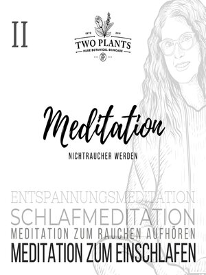 cover image of Meditation Nichtraucher werden--Meditation II--Meditation zum Einschlafen